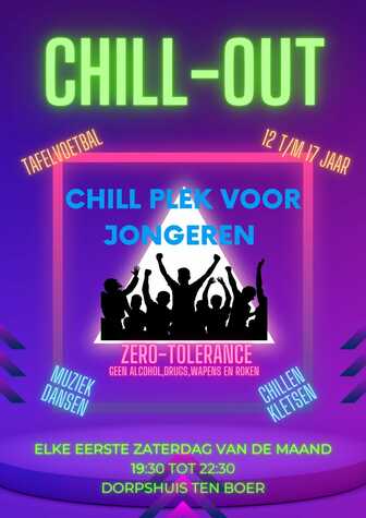 Poster CHill-out!